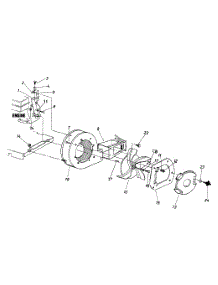 Impeller Assembly parts for Huskee / Husky Chipper-Shredder & Vac 24A-652D731 / 2005 from AppliancePartsPros.com