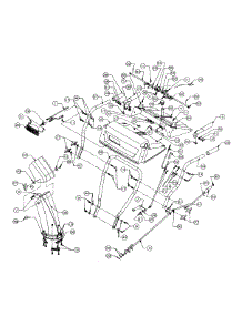 Handle Assembly parts for Huskee / Husky Snow Thrower 317E663G131 / 1997 from AppliancePartsPros.com