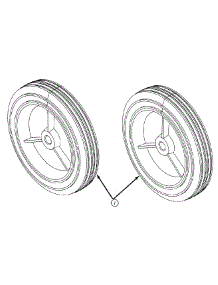 Wheels parts for Huskee / Husky Snow Thrower 31A-140-131 / 1998 from AppliancePartsPros.com