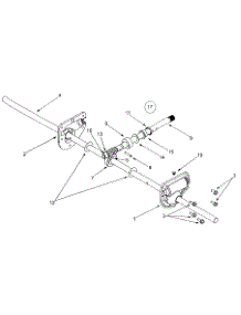 Gear Assembly parts for Huskee / Husky Snow Thrower 31AE600E131 / 2001 from AppliancePartsPros.com