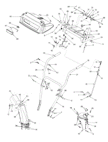 Handle Assembly parts for Huskee / Husky Snow Thrower 31AE643G131 / 2003 from AppliancePartsPros.com