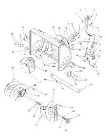 Chute & Auger Assembly parts for Huskee / Husky Snow Thrower 31AE663G131 / 2001 from AppliancePartsPros.com