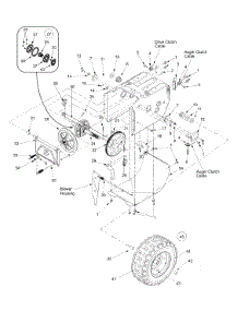 Drive Assembly parts for Huskee / Husky Snow Thrower 31AE663G131 / 2001 from AppliancePartsPros.com