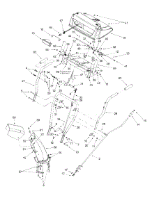 Handle & Chute parts for Huskee / Husky Snow Thrower 31AE663G131 / 2002 from AppliancePartsPros.com