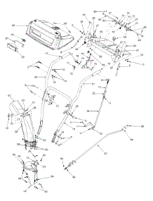 Handle & Chute parts for Huskee / Husky Snow Thrower 31AE6C3H131 / 2004 from AppliancePartsPros.com