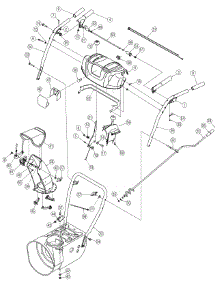 Handle Assembly parts for Huskee / Husky Snow Thrower 31AE6GKH730 from AppliancePartsPros.com