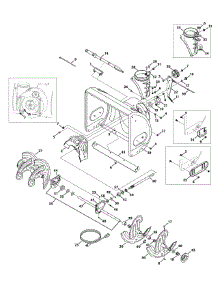 Auger & Auger Housing parts for Huskee / Husky Snow Thrower 31AM62EE731 / 2009 from AppliancePartsPros.com