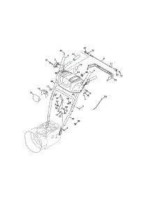 Handle Panel parts for Huskee / Husky Snow Thrower 31AM63HE731 / 2015 from AppliancePartsPros.com