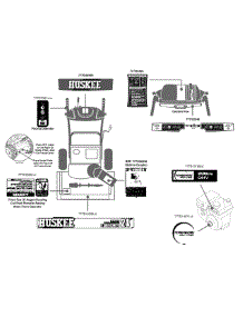 Label Map 31Am63he731 parts for Huskee / Husky Snow Thrower 31AM63HE731 / 2015 from AppliancePartsPros.com