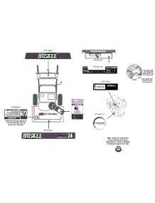 Label Map 31As63ee731 parts for Huskee / Husky Snow Thrower 31AS63EE731 / 2014 from AppliancePartsPros.com