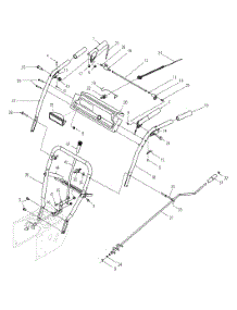 Handle parts for Huskee / Husky Snow Thrower 31AS6ACD731 / 2005 from AppliancePartsPros.com