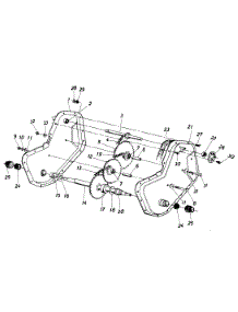 Chain Case, (Wheels) parts for Huskee / Husky Tiller 210-405-131 from AppliancePartsPros.com