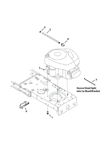 Engine Accessories parts for Huskee / Husky Lawn Tractor 13W2775S231 / 2014 from AppliancePartsPros.com