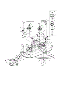 Mower Deck 42-Inch parts for Huskee / Husky Lawn Tractor 13W277SS031 / 2015 from AppliancePartsPros.com