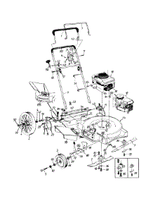 General Assembly parts for Lawn Chief Push Walk-Behind Mower 11A-505A722 / 1997 from AppliancePartsPros.com
