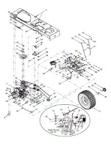 Drive, Wheels Rear, & Controls parts for Lawn Chief Lawn Tractor 13AG619H022 / 2001 from AppliancePartsPros.com