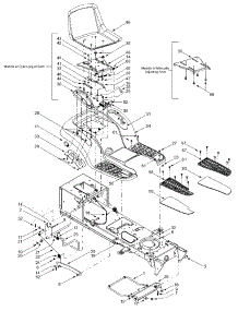 Fender, Seat, Battery parts for Lawn Chief Lawn Tractor 13AG619H022 / 2002 from AppliancePartsPros.com