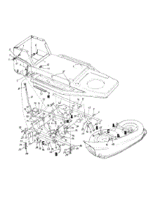 Deck Lift & Hanger parts for Lawn Chief Lawn Tractor 13AH450F022 / 1998 from AppliancePartsPros.com