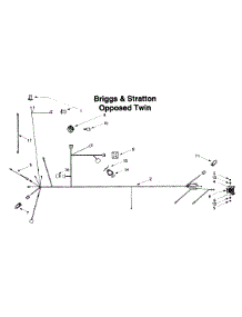 Electrical Briggs & Stratton Opposed Twin parts for Lawn Chief Lawn Tractor 13AR608G022 / 1999 from AppliancePartsPros.com