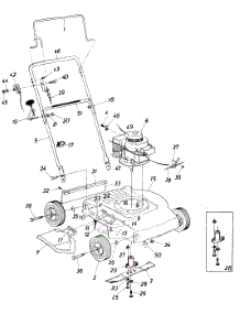 Parts01 parts for Lawnflite Push Walk-Behind Mower 115-020-040 / 1985 from AppliancePartsPros.com