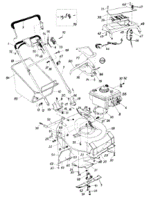 Parts03 parts for Lawnflite Self-Propelled Walk-Behind Mower 125-376-040 / 1985 from AppliancePartsPros.com