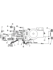 Electrical parts for Lawnflite Lawn Tractor 135-397-096 / 1985 from AppliancePartsPros.com
