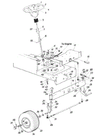Parts02 parts for Lawnflite Lawn Tractor 135-668-120 / 1985 from AppliancePartsPros.com