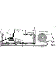 Electrical, With Headlights parts for Lawnflite Lawn Tractor 135-668P120 / 1985 from AppliancePartsPros.com