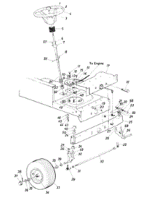 Parts03 parts for Lawnflite Lawn Tractor 135-704-049 / 1985 from AppliancePartsPros.com