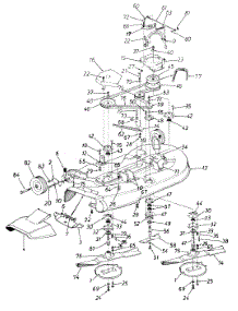 Parts05 parts for Lawnflite Lawn Tractor 135-704-049 / 1985 from AppliancePartsPros.com