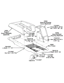 Parts Style A parts for Lawnflite Lawn Tractor 136-504-141 from AppliancePartsPros.com