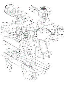 Parts03 parts for Lawnflite Lawn Tractor 136-504-192 from AppliancePartsPros.com