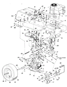 Parts05 parts for Lawnflite Lawn Tractor 136-638-086 from AppliancePartsPros.com