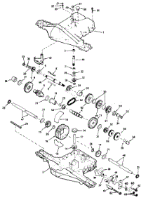 Three Speed Peerless Transaxle parts for Lawnflite Lawn Tractor 136-638-086 from AppliancePartsPros.com