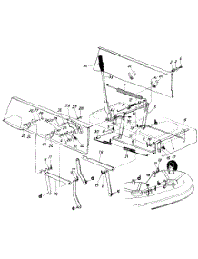 Parts07 parts for Lawnflite Lawn Tractor 136-668-009 / 1986 from AppliancePartsPros.com