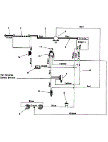 Electrical parts for Lawnflite Garden Tractor 145-842-009 / 1985 from AppliancePartsPros.com