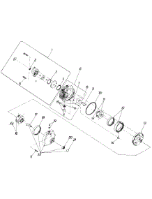 Hydrostatic Transmission parts for Lawnflite Garden Tractor 145-842-009 / 1985 from AppliancePartsPros.com