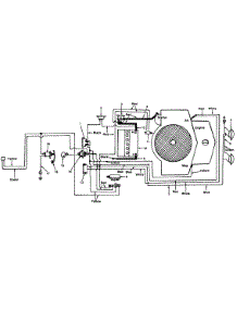 Electrical parts for Lawnflite Garden Tractor 146-834-009 / 1986 from AppliancePartsPros.com
