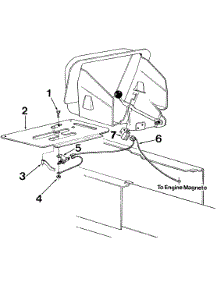 Safety Reverse Switch parts for Lawnflite Garden Tractor 146-834-024 / 1986 from AppliancePartsPros.com