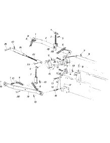Three Point Hitch parts for Lawnflite Garden Tractor 146-995-095 from AppliancePartsPros.com