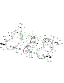 Tiller Chain Case parts for Lawnflite Tiller 215-404-071 / 1985 from AppliancePartsPros.com