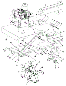 Parts03 parts for Lawnflite Tiller 320-122 from AppliancePartsPros.com