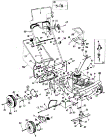 Parts03 parts for Lawnflite Self-Propelled Walk-Behind Mower 320-132 / 1985 from AppliancePartsPros.com