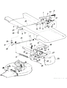 Parts05 parts for Lawnflite Lawn Tractor 504-192 from AppliancePartsPros.com