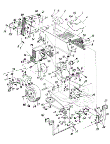 Parts05 parts for Lawnflite Lawn Tractor 528-132 from AppliancePartsPros.com