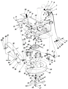 Parts04 parts for Lawnflite Lawn Tractor 528-192 from AppliancePartsPros.com