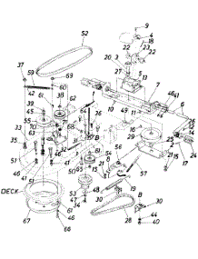 Parts02 parts for Lawnflite Self-Propelled Walk-Behind Mower 553-132 from AppliancePartsPros.com