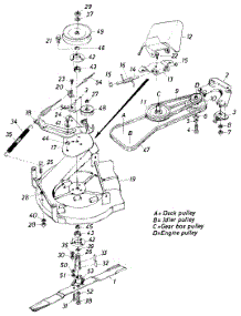 Parts03 parts for Lawnflite Self-Propelled Walk-Behind Mower 574 from AppliancePartsPros.com