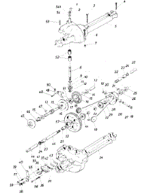 Single Speed Transaxle Left Hand parts for Long Life Lawn Tractor 138-342-036 / 47-202-07 from AppliancePartsPros.com