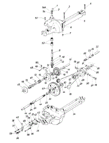 Single Speed Transaxle Left Hand parts for Long Life Lawn Tractor 332 from AppliancePartsPros.com